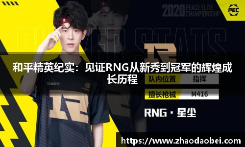 和平精英纪实：见证RNG从新秀到冠军的辉煌成长历程